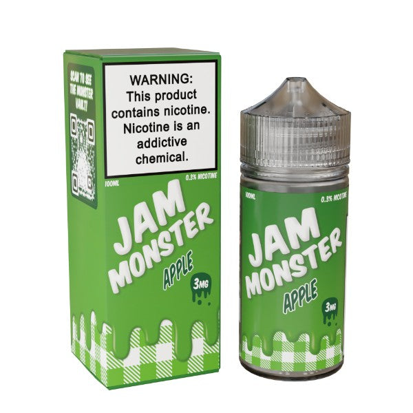Jam Monster 100mL Vape Juice - Apple