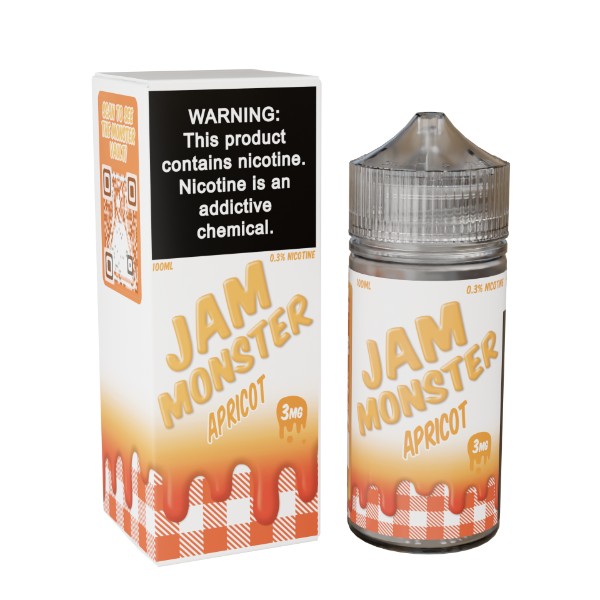 Jam Monster 100mL Vape Juice - Apricot