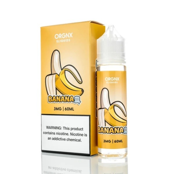 ORGNX Series Vape Juice 60mL Banana ice