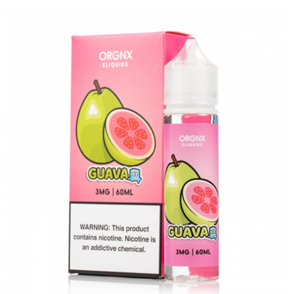 ORGNX Series Vape Juice 60mL Guava ice