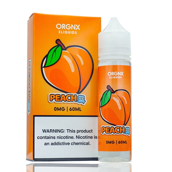 ORGNX Series Vape Juice 60mL Peach ice