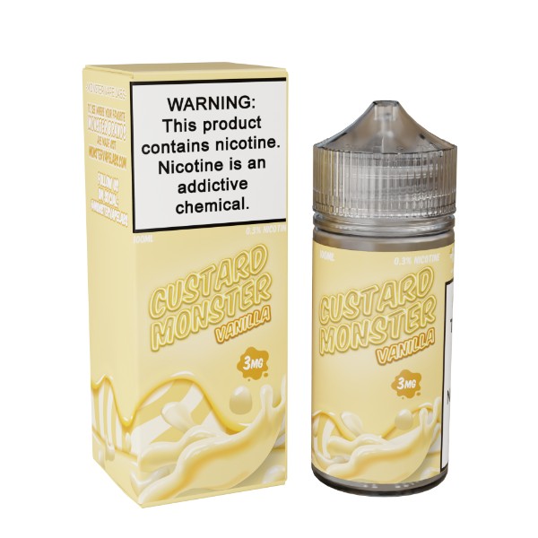 Custard Monster 100mL Vape Juice Best Flavor Vanilla