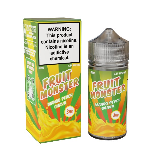 Fruit Monster 100ML Vape Juice Best Flavors Mango Peach guava