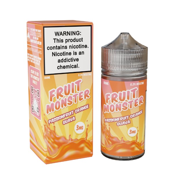 Fruit Monster 100ML Vape Juice Best Flavors Passionfruit orange guava