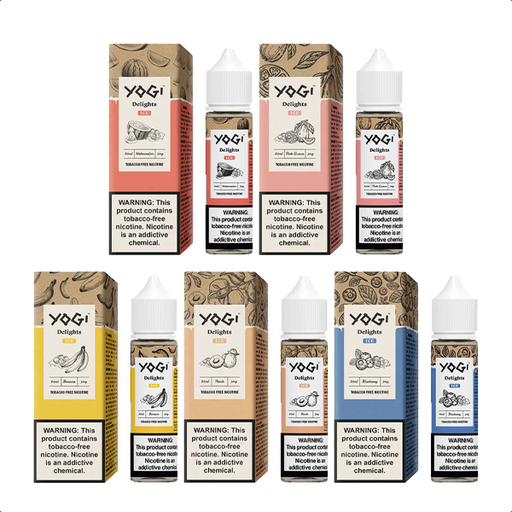 Yogi Delights TFN Vape Juice 60mL Best Flavors