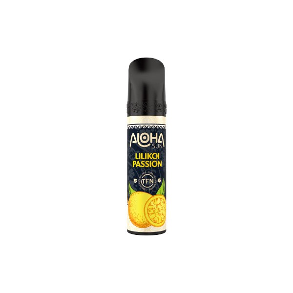 3% Aloha Sun TFN Disposable Vape 8mL 10 Pack Best Flavor Lilikoi Passion