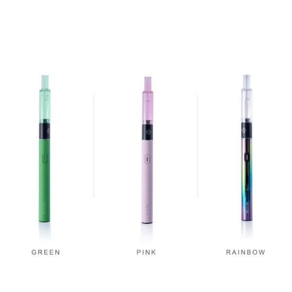 Dazzleaf EZii Mini Wax/Dab Pen Starter Kit Best Colors Green Pink Rainbow