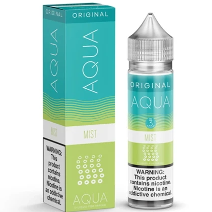 Aqua TFN Synthetic Nicotine Vape Juice 60mL Best Flavor Mist