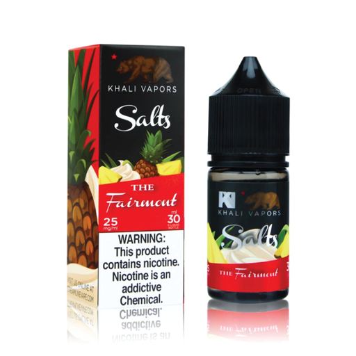 Khali Vapors Salt Vape Juice 30mL Best Flavor The Fairmont