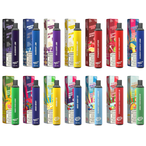 Monster Bar XL Disposable Vape 7mL Best Flavors