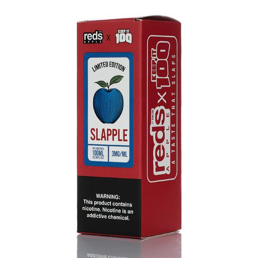 7Daze Reds Apple X Keep It 100 Slapple Vape Juice 100mL Best Flavor
