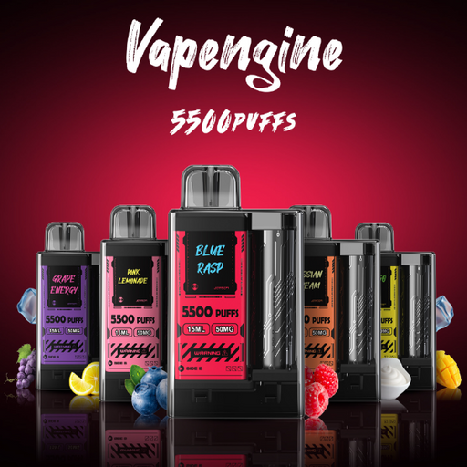 Vapengin 5500 Puffs Disposable 5-Pack Best of All Flavors