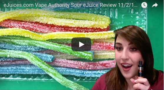 eJuices.com Vape Authority Sour eJuice Review 11/2/17