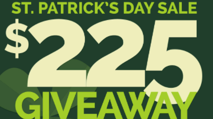 eJuices.com St. Patrick's Day $225 Giveaway!