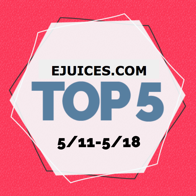 Top 5 Flavors for the Week of 5/11/18