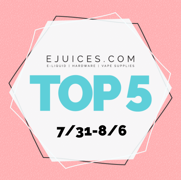 Top 5 Flavors for the Week of 7/31/18