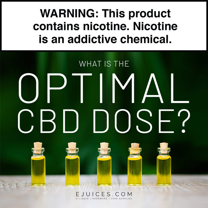 What Is The Optimal CBD Dose?