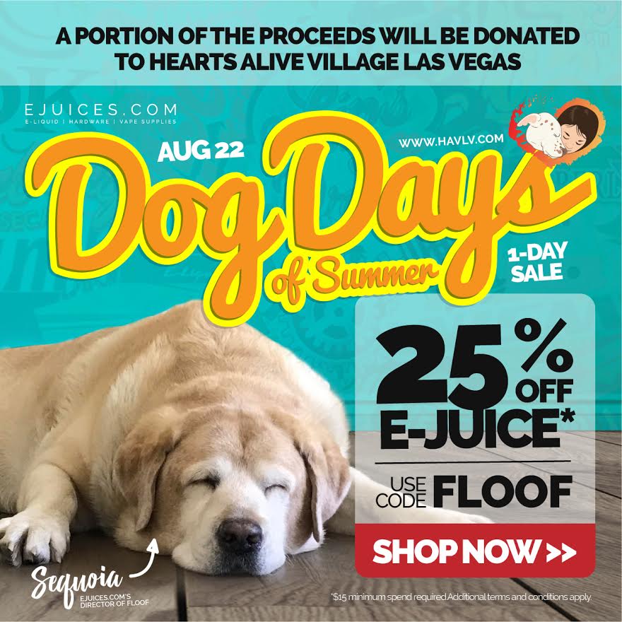 Dog Days of Summer Sale 2018!