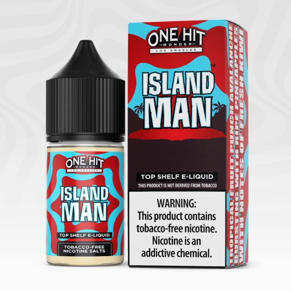 One Hit Wonder TFN Salt 30mL Vape Juice Island Man