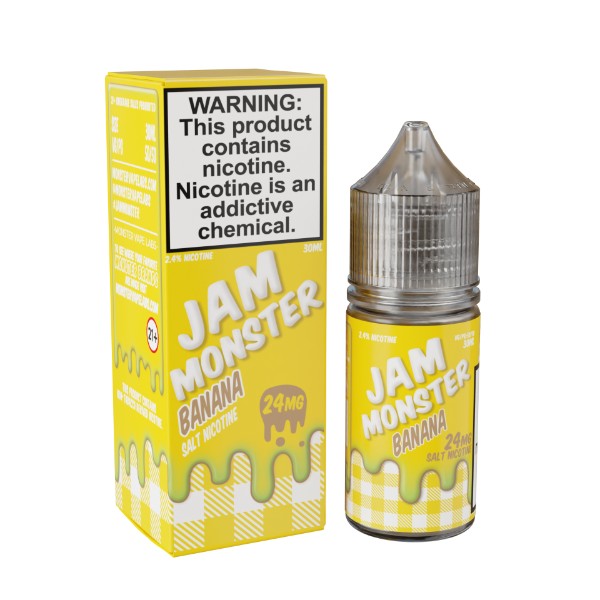 Jam Monster Salts 30ML Vape Juice - Banana