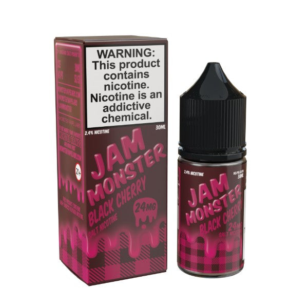 Jam Monster Salts 30ML Vape Juice - Black cherry