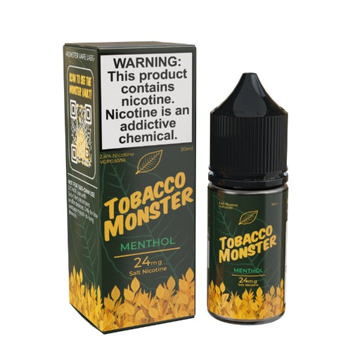 Tobacco Monster Salt Series 30mL - Menthol