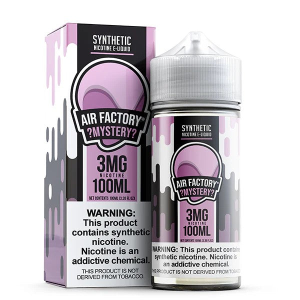Air Factory Tobacco Free Nicotine 100mL Vape Juice Best Flavor Mystery