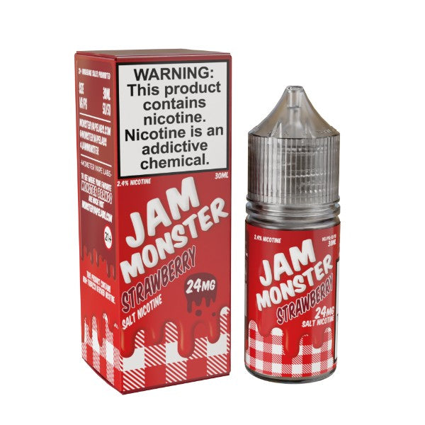 Jam Monster Salts 30ML Vape Juice - Strawberry