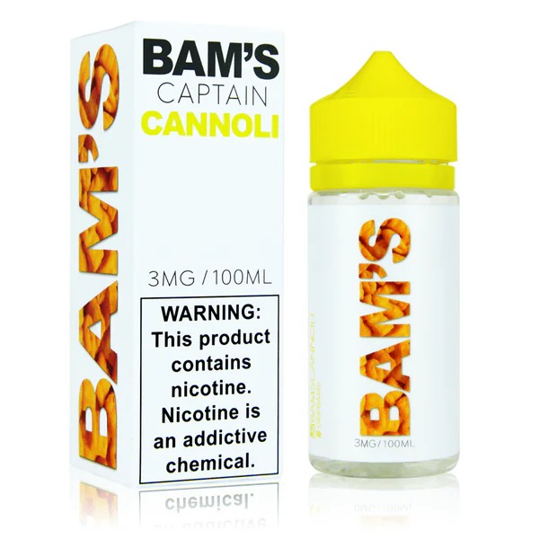 Bam Bam's Cannoli Vape Juice 100mL