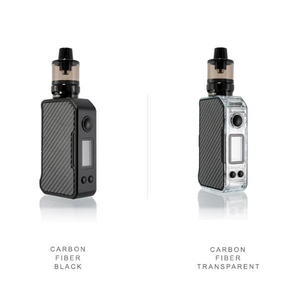 Dovpo MVP 220w Box Kit Best Colors Carbon Fiber Black Carbon Fiber Transparent