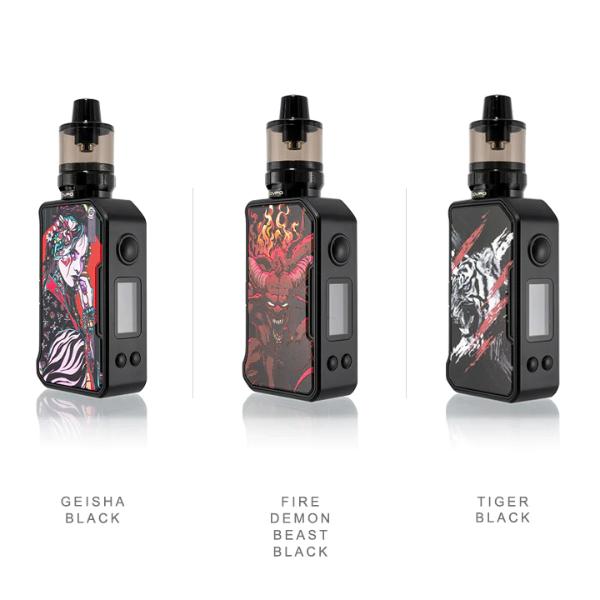 Dovpo MVP 220w Box Kit Best Colors Geisha Black Fire Demon Beast Black Tiger Black