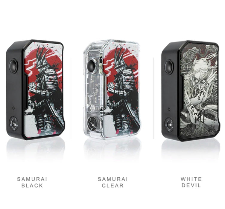 Dovpo MVV II Box Mod Best Colors Samurai Black Samurai Clear White Devil