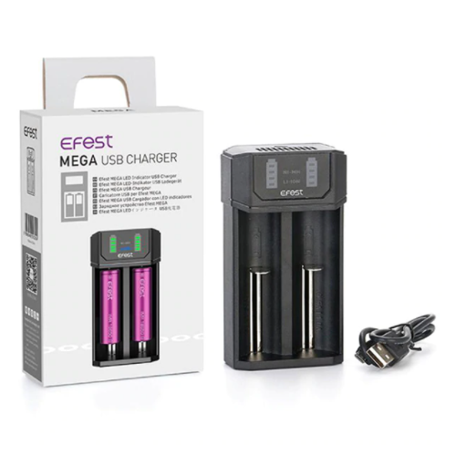 Efest Mega USB Charger 2-bay Best