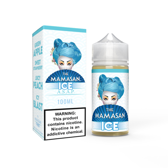 The Mamasan  Vape Juice 100mL Best Flavor A.S.A.P. Ice 