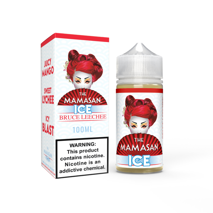 The Mamasan  Vape Juice 100mL Best Flavor Bruce Leechee Ice