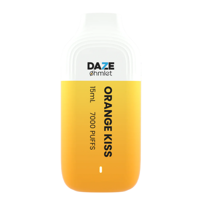 Daze OHMLET 7000 Puffs Single Disposable Vape-0mg Best Flavor Orange Kiss