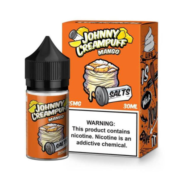 Johnny Creampuff Salts Vape Juice 30ML Best Flavor Mango