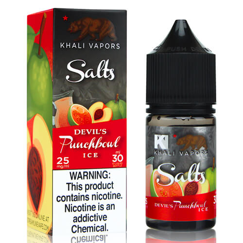 KHALI Vapors SALTS - Devil's Punchbowl Ice Vape Juice 25mg