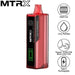 MTRX 12000 Puffs Disposable Vape 15mL 5 Pack Best Flavor Strawberry Ice