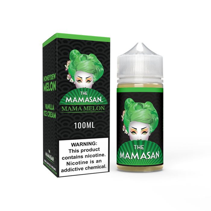 The Mamasan  Vape Juice 100mL Best Flavor - Mama Melon