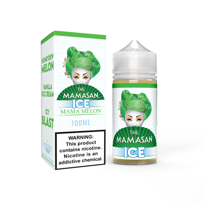 The Mamasan  Vape Juice 100mL Best Flavor - Mama Melon Ice