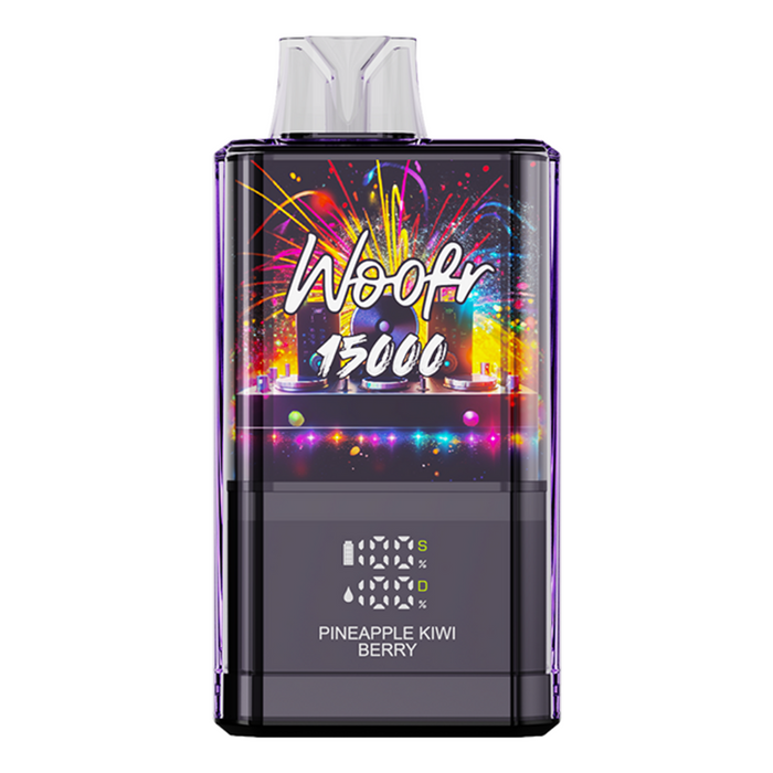 IJoy Woofr 15000 Puff Disposable Vape 20mL Best Flavor Pineapple Kiwi Berry