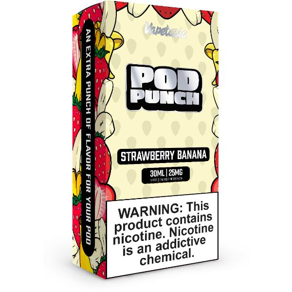 Pod Punch Vapetasia Vape Juice 30mL Best Flavor Strawberry Banana