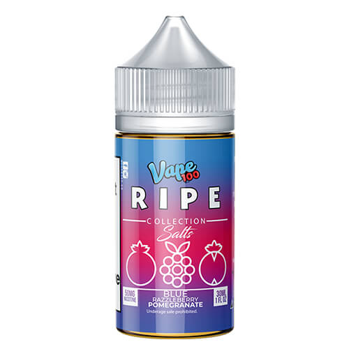 Ripe Collection Salts - Blue Razzleberry Pomegranate Vape Juice 35mg