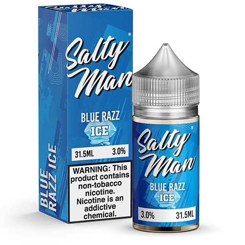 Salty Man NTN - Blue Razz Ice