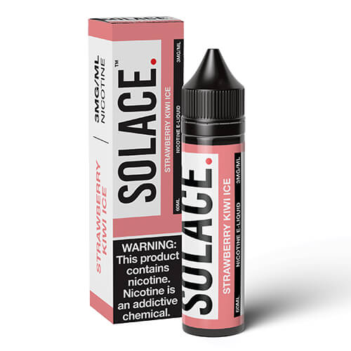 Solace eJuice - Strawberry Kiwi Ice Vape Juice 3mg
