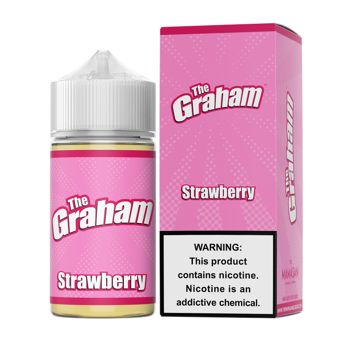 The Graham Vape Juice 60mL Best Flavor Strawberry