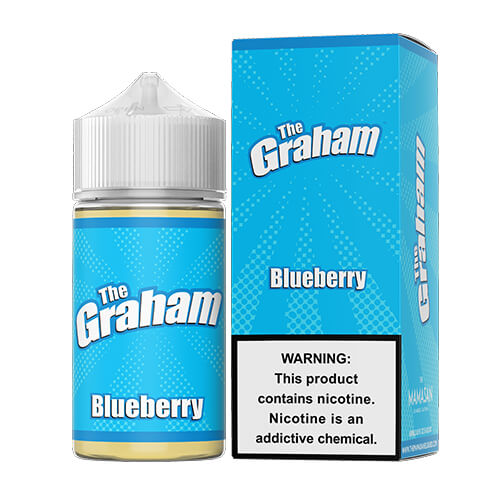 The Graham eLiquid - Blueberry Vape Juice 0mg