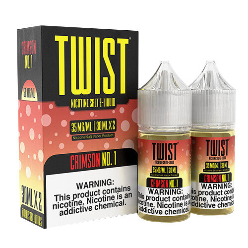 Twist E-Liquids SALTS - Crimson No.1 Vape Juice 35mg