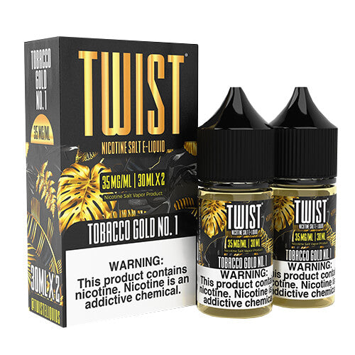 Twist E-Liquids SALTS - Tobacco Gold No.1 Vape Juice 35mg